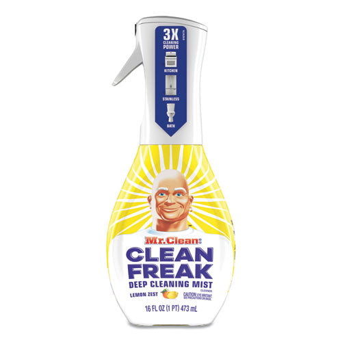 Clean Freak Deep Cleaning Mist Multi-Surface Spray, Lemon, 16 oz Spray Bottle-(PGC79129EA)