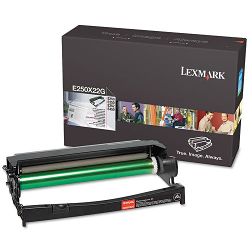 E250X22G Photoconductor Kit, 30,000 Page-Yield, Black-(LEXE250X22G)