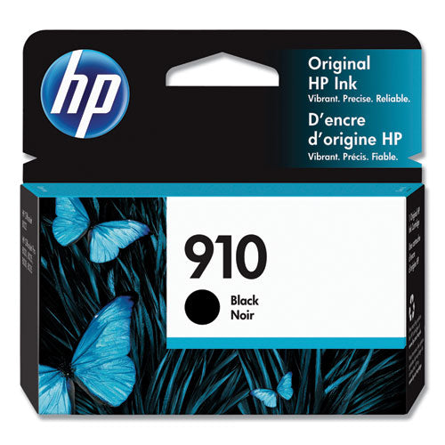 HP 910, (3YL61AN) Black Original Ink Cartridge-(HEW3YL61AN)