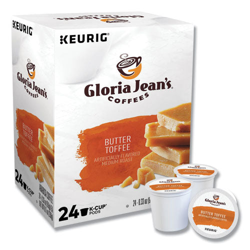 Butter Toffee Coffee K-Cups, 24/Box-(DIE60051012)