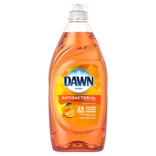 Ultra Antibacterial Dishwashing Liquid, Orange Scent, 28 oz Bottle-(PGC97318EA)
