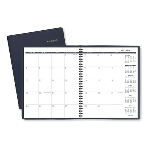 Monthly Planner, 11 x 9, Navy Cover, 15-Month (Jan to Mar): 2023 to 2024-(AAG7026020)