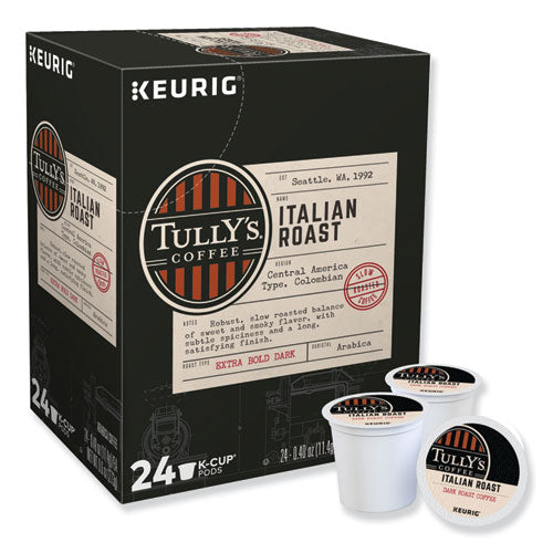 Italian Roast Coffee K-Cups, 24/Box-(GMT193019)