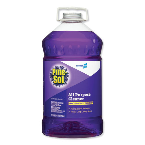 All Purpose Cleaner, Lavender Clean, 144 oz Bottle, 3/Carton-(CLO97301)