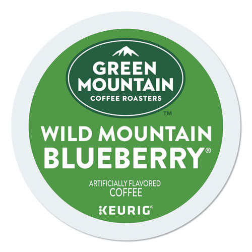 Fair Trade Wild Mountain Blueberry Coffee K-Cups, 24/Box-(GMT6783)