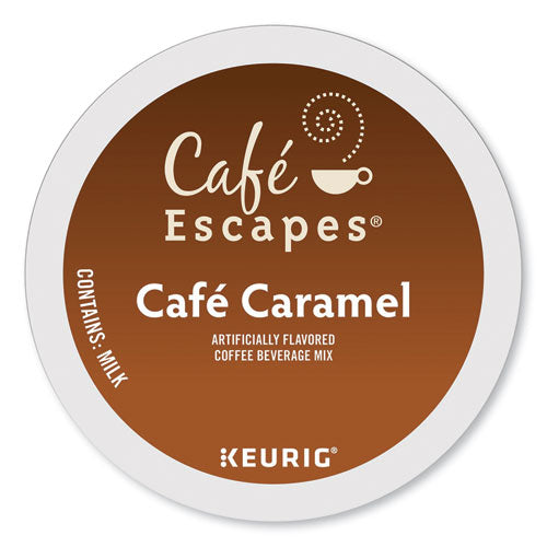 Cafe Caramel K-Cups, 24/Box-(GMT6813)