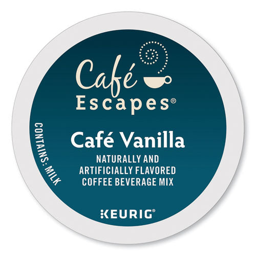 Cafe Vanilla K-Cups, 24/Box-(GMT6812)