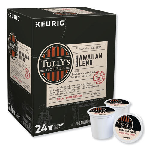 Hawaiian Blend Coffee K-Cups, 24/Box-(GMT6606)