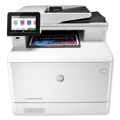 Color LaserJet Pro MFP M479fdw Wireless Multifunction Laser Printer, Copy/Fax/Print/Scan-(HEWW1A80A)