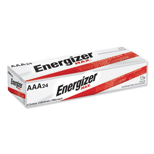 MAX Alkaline AAA Batteries, 1.5 V, 144/Carton-(EVEE92)