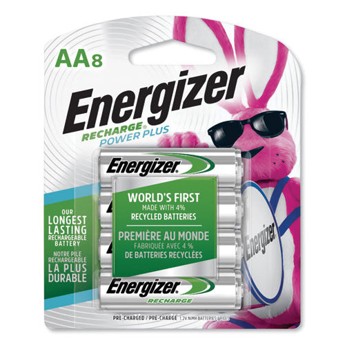 NiMH Rechargeable AA Batteries, 1.2 V, 8/Pack-(EVENH15BP8)