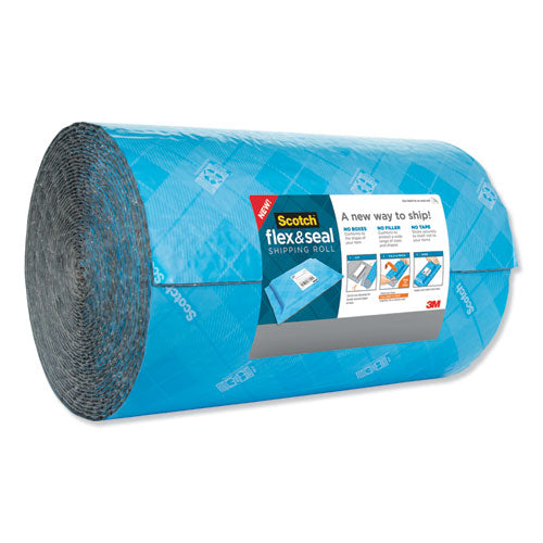 Flex and Seal Shipping Roll, 15" x 200 ft, Blue/Gray-(MMMFS15200)