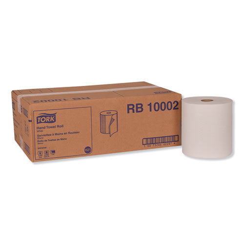 Hardwound Roll Towel, 1-Ply, 7.88" x 1,000 ft, White, 6 Rolls/Carton-(TRKRB10002)