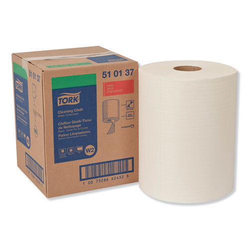 Cleaning Cloth, 12.6 x 10, White, 500 Wipes/Carton-(TRK510137)