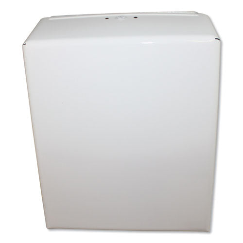 Metal Combo Towel Dispenser, 11 x 4.5 x 15.75, Off White-(IMP4090W)