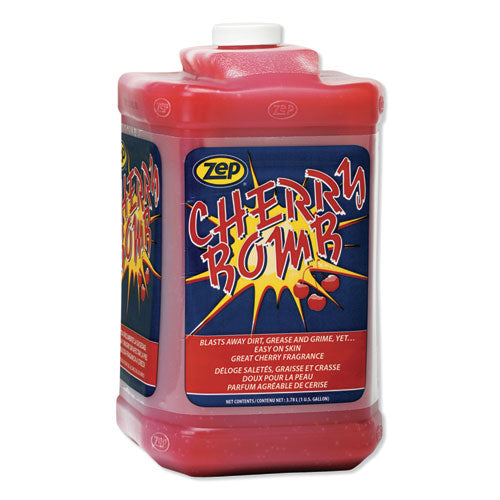 Cherry Bomb Hand Cleaner, Cherry Scent, 1 gal Bottle-(ZPE95124EA)