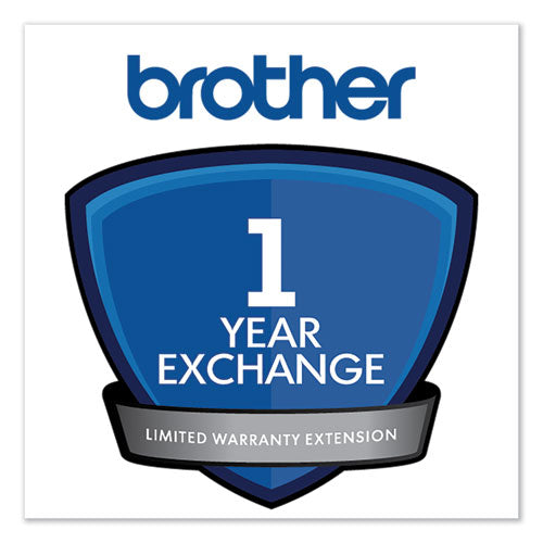 1-Year Exchange Warranty Extension for Select DCP/FAX/HL Series-(BRTE1141EPSP)