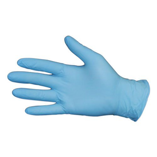 DiversaMed Disposable Powder-Free Exam Nitrile Gloves, Blue, Medium, 100/Box-(IMP8645MBX)