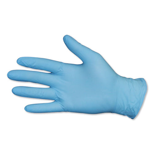 Pro-Guard Disposable Powder-Free General-Purpose Nitrile Gloves, Blue, Small, 100/Box-(IMP8644SBX)