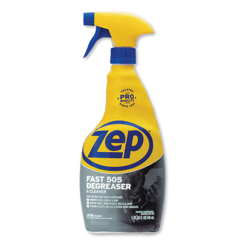 Fast 505 Cleaner and Degreaser, 32 oz Spray Bottle, 12/Carton-(ZPEZU50532CT)