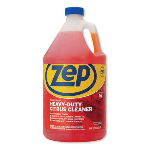Cleaner and Degreaser, 1 gal Bottle, 4/Carton-(ZPEZUCIT128CT)