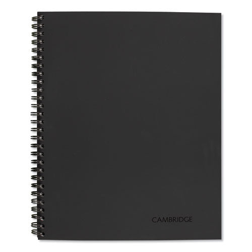 Wirebound Guided Action Planner Notebook, 1-Subject, Project-Management Format, Dark Gray Cover, (80) 11 x 8.5 Sheets-(MEA06064)