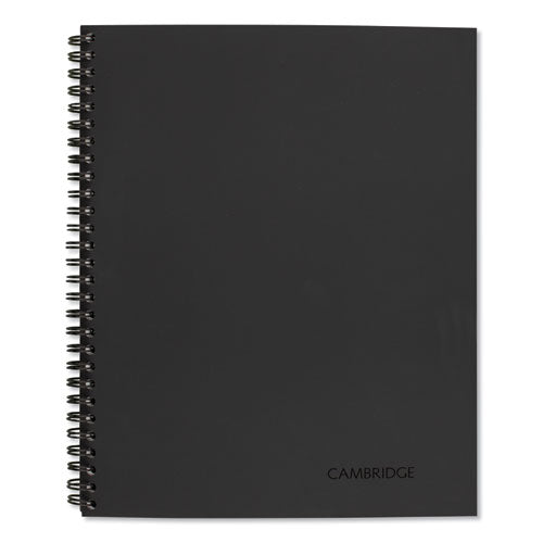 Wirebound Guided QuickNotes Notebook, 1-Subject, List-Management Format, Dark Gray Cover, (80) 11 x 8.5 Sheets-(MEA06066)