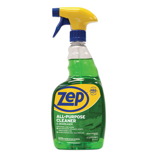 All-Purpose Cleaner and Degreaser, 32 oz Spray Bottle-(ZPEZUALL32EA)