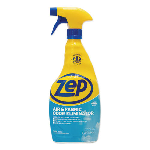 Air and Fabric Odor Eliminator, Fresh Scent, 32 oz Spray Bottle-(ZPEZUAIR32EA)