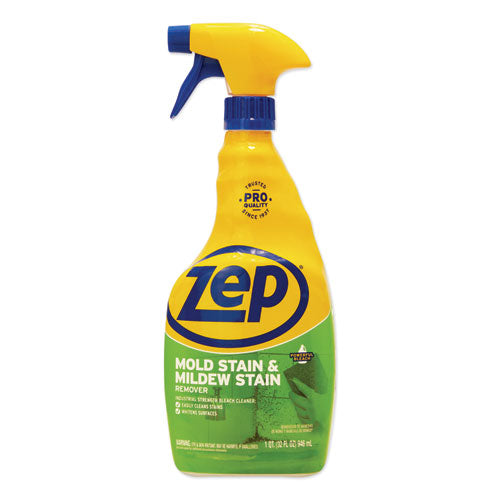 Mold Stain and Mildew Stain Remover, 32 oz Spray Bottle-(ZPEZUMILDEW32EA)