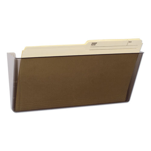 Unbreakable Magnetic Wall File, Legal/Letter Size, 16" x 4" x 7", Smoke-(STX70326U06C)