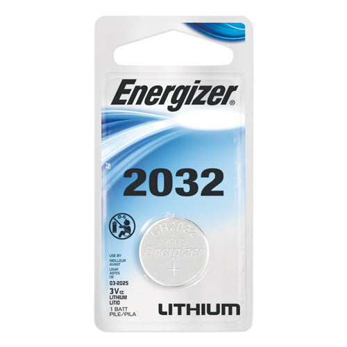 2032 Lithium Coin Battery, 3 V-(EVEECR2032BP)