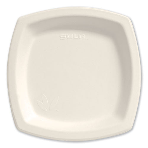 Bare Eco-Forward Sugarcane Dinnerware, Plate, 8.25" dia, Ivory, 125/Pack-(SCC8PSC2050PK)