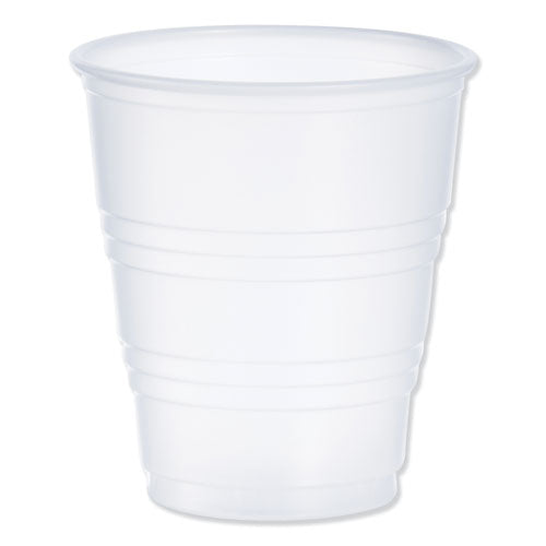High-Impact Polystyrene Cold Cups, 5 oz, Translucent, 100/Pack-(DCCY5PK)