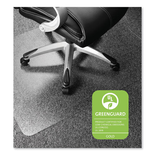 Cleartex Ultimat XXL Polycarb Square Office Mat for Carpets, 59 x 79, Clear-(FLR1115020023ER)