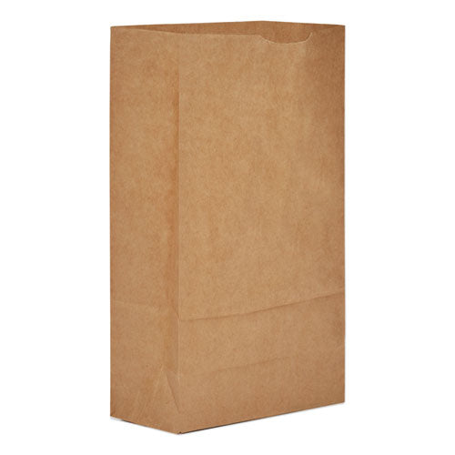 Grocery Paper Bags, 35 lb Capacity, #6, 6" x 3.63" x 11.06", Kraft, 2,000 Bags-(BAGGK6)