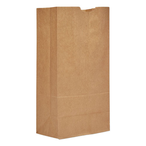 Grocery Paper Bags, 57 lb Capacity, #20, 8.25" x 5.94" x 16.13", Kraft, 500 Bags-(BAGGX2060)