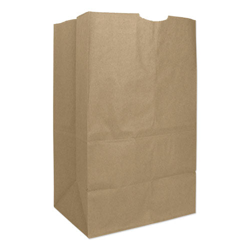 Grocery Paper Bags, 57 lb Capacity, #20 Squat, 8.25" x 5.94" x 13.38", Kraft, 500 Bags-(BAGGX2060S)