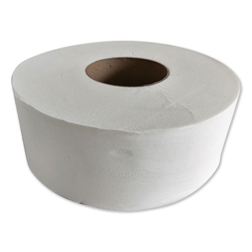 JRT Jr. Jumbo-Junior Bath Tissue, 2-Ply, White, 3.1" x 1,000 ft, 12/Carton-(GEN1516)