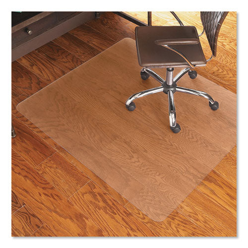 EverLife Chair Mat for Hard Floors, Light Use, Rectangular, 46 x 60, Clear-(ESR131826)