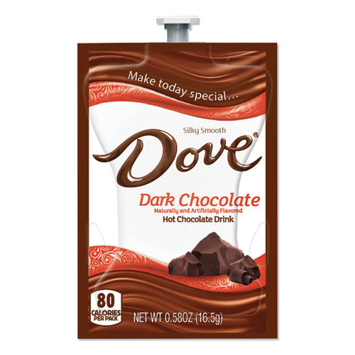 Dark Hot Chocolate, 0.58 oz FreshPack, 72/Carton-(MRS00173)