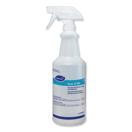 Virex II 256 Empty Spray Bottle, 32 oz, Clear, 12/Carton-(DVO03916)