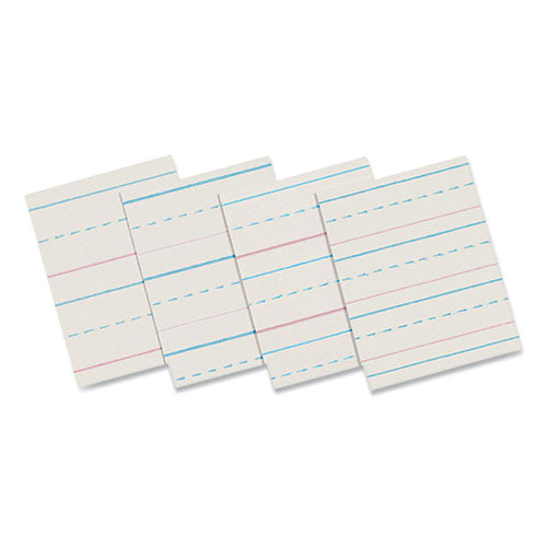 Multi-Program Handwriting Paper, 30 lb Bond Weight, 1/2" Long Rule, Two-Sided, 8 x 10.5, 500/Pack-(ZNBZP2612)