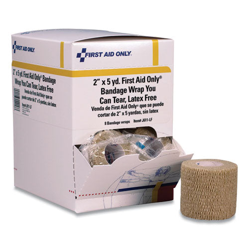 Bandage Wrap You Can Tear, 2" x 15 ft, 8/Box-(FAO5910)