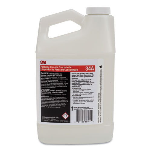 Peroxide Cleaner Concentrate, 0.5 gal, 4/Carton-(MMM34A)