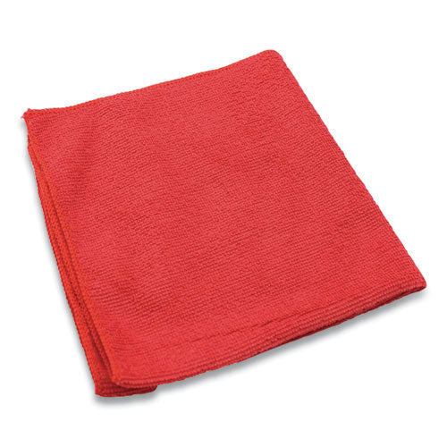 Lightweight Microfiber Cloths, 16 x 16, Red, 240/Carton-(IMPLFK451)