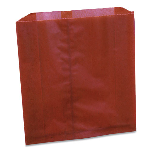 Waxed Sanitary Napkin Disposal Liners, 9.25 x 0.3 x 10.45, Brown, 250/Carton-(IMP25121298)