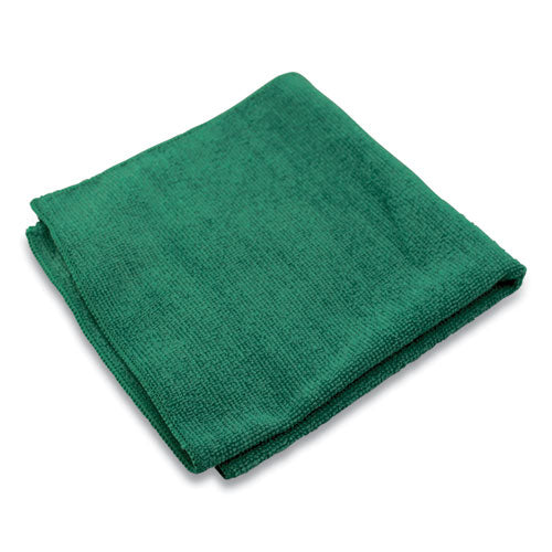 Lightweight Microfiber Cloths, 16 x 16, Green, 240/Carton-(IMPLFK301)