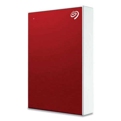 Backup Plus External Hard Drive, 4 TB, USB 2.0/3.0, Red-(SGTSTKC4000403)
