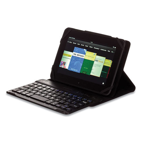 Universal Stealth Pro Keyboard Case for 7" and 8" Tablets, Black-(MEEU7FPRMFB)